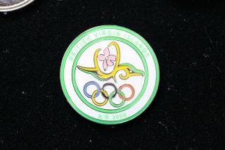 BEIJING 2008 BRITISH VIRGIN ISLANDS Olympic Committee Pin / Limited 001/250 7