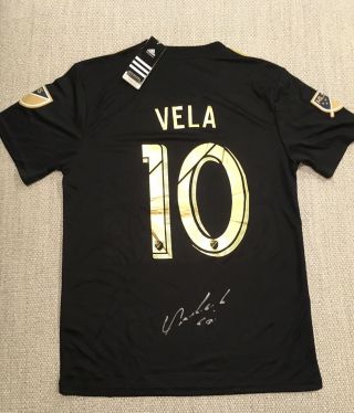 Exact Proof Carlos Vela Signed Autographed Lafc Jersey 2019 Mexico Soccer