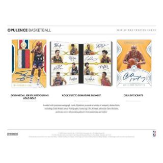 Los Angeles Clippers 2018 - 19 Panini Opulence Basketball 1 Box Break 8