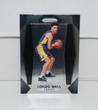 Lonzo Ball 2017 18 Panini Prizm Rookie Pellicans 289
