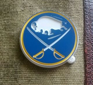 Nhl Vintage Buffalo Sabres Standing Board Hockey Fridge Rubber Magnet