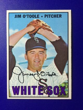 1967 Topps Jim Otoole Chicago White Sox 467 Nm High Number