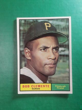 1961 Topps Roberto Clemente Pittsburgh Pirates 388 Hof