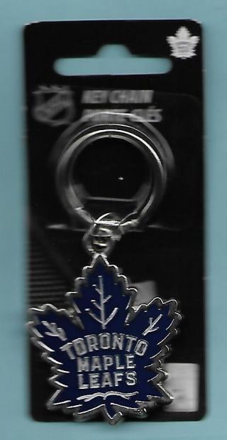 Official Nhl Toronto Maple Leafs Metal Keychain -