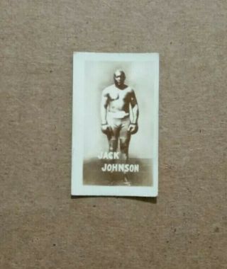 Jack Johnson,  Boxer,  Boxing Champions Real Photo Card,  1930 
