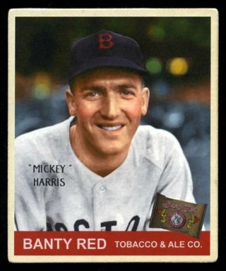 Banty Red R319 " 1941 " Mickey Harris,  Boston Red Sox
