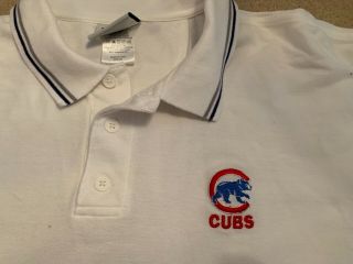 Chicago Cubs Men’s 2xl - Short Sleeve Polo Style Shirt