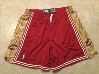 Lebron James 03 04 Cleveland Cavaliers Game Worn Shorts Authentic Rookie