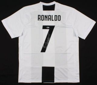Cristiano Ronaldo Signed Juventus Adidas Jersey (beckett)