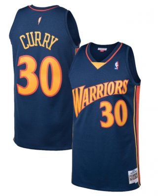 Stephen Curry 30 Golden State Warriors Mitchell & Ness Mesh Throwback Jersey