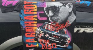 Vintage Dale Earnhardt Born To Run Chase Nascar T - Shirt Large