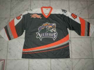Inplay 46 04 - 05 Knoxville Ice Bears Hockey Enforcer Jersey Sphl Sehl Xl X - Large