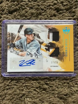 Kevin Newman 2019 Diamond Kings Dk Materials Holo Blue Auto Dual Patch /25