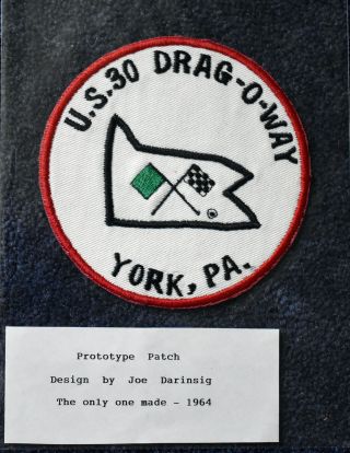 One Of A Kind York Us 30 Drag - O - Way Embroidered Patch