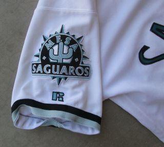 VERY RARE RUSSELL ATHLETIC MESA SAGUAROS 12 VINTAGE GAME JERSEY SIZE 44 3