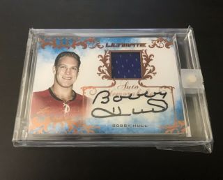 2018 - 19 Leaf Ultimate Bobby Hull Jersey Auto 14/15