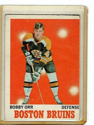 1970 - 71 O - Pee - Chee Bobby Orr 3