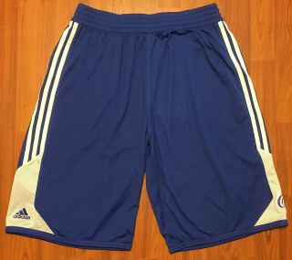 Authentic 2014 Los Angeles Clippers Adidas Nba Summer League Game Shorts 2xl,  2