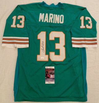 Dan Marino Signed Autographed Miami Dolphins Jersey W/ Jsa