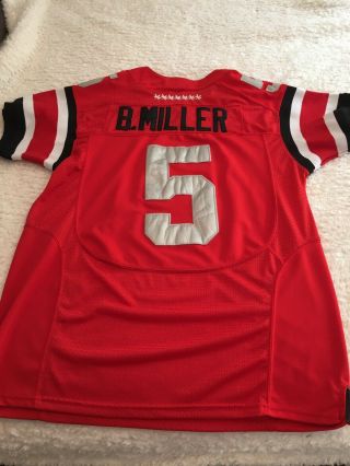 Ohio State Osu Nike Jersey Braxton Miller 5,  Big 10,  2012 Perfect Season