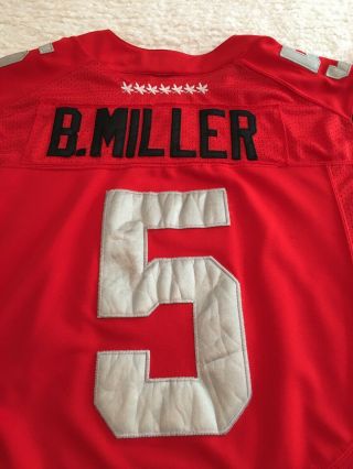 Ohio State OSU Nike Jersey Braxton Miller 5,  Big 10,  2012 Perfect Season 3