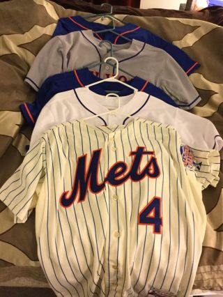 Collin Cowgill 5 Game Issued/used 2013 York Mets Jersey.  All Star Patch