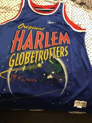Rare Vintage Harlem Globetrotters 12 Billy Ray Hobley Basketball Jersey Size L