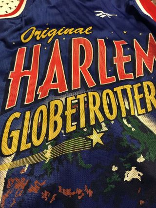 RARE VINTAGE Harlem Globetrotters 12 Billy Ray Hobley Basketball Jersey Size L 4