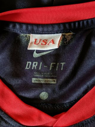 2010 Nike Authentic USA Landon Donovan Soccer Away Jersey Shirt Kit XL 5