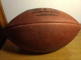 Nebraska Cornhusker orange bowl limited edition football 3