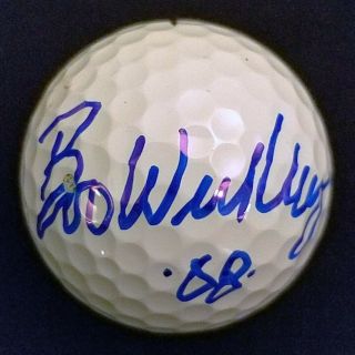 Boo Weekley Signed Golf Ball Pga Autographed Proof Titleist Prov1x Round