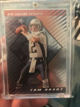 Tom Brady 2000 Leaf Limited Rc 378 269/350 Htf Patriots Hof Qb