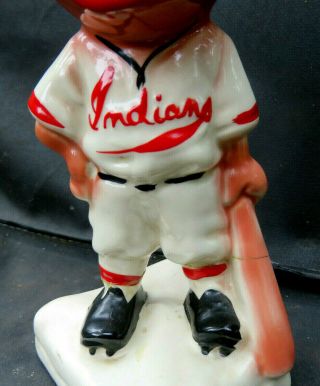 Cleveland Indians Stanford Pottery Sebring OH Razor Discard NOT Bank Chief Wahoo 3