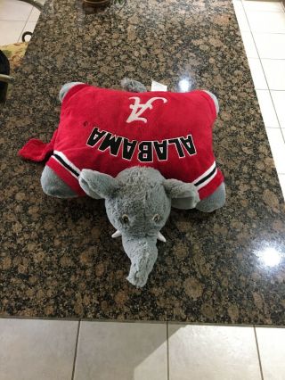 University of Alabama Crimson Tide Elephant Pillow Pet EUC NCAA Large 3