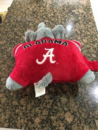 University of Alabama Crimson Tide Elephant Pillow Pet EUC NCAA Large 4