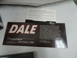 Dale the Movie Dale Earnhardt 3 Wrangler 1986 Monte Carlo 1/24 scale 8