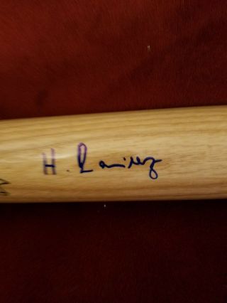 Harold Ramirez Miami Marlins Signed Full Size Baseball Bat