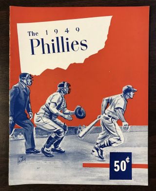 1949 Philadelphia Phillies Baseball Yearbook