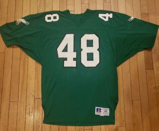 1980s Wes Hopkins Philadelphia Eagles Russell Athletic Team Issued Game Jersey