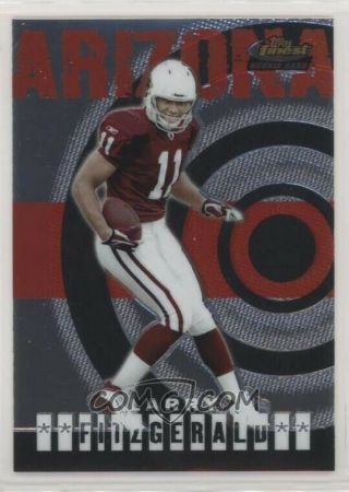 Larry Fitzgerald 2004 Topps Finest Rookie Card 100