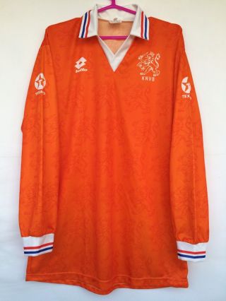 Netherlands Holland 1994 1995 Lotto Home Football Soccer Shirt Jersey Dutch