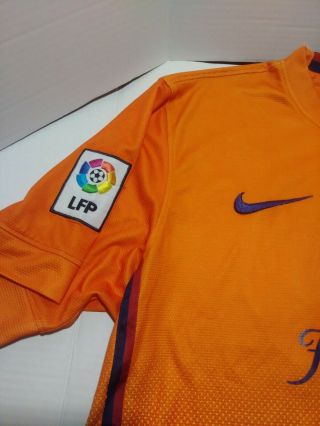 Nike Authentic DriFit Youth FC Lionel Messi Barcelona Soccer Jersey Size XL 3