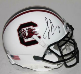 South Carolina Jadeveon Clowney Authentic Signed Mini Helmet Autographed Psa/dna