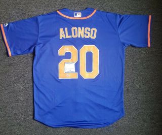 Pete Alonso Signed Autographed York Mets Jersey 2019 All Star W/ Beckett