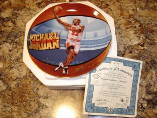 Michael Jordan " Eastern Conference Championship " His Airness Plate W/ - 18