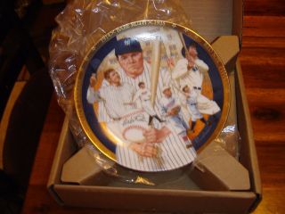 1992 Sports Impressions Mini Plate Babe Ruth 1791c York Yankees