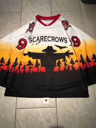 2002 - 03 Topeka Scarecrows Game Worn Hockey Jersey