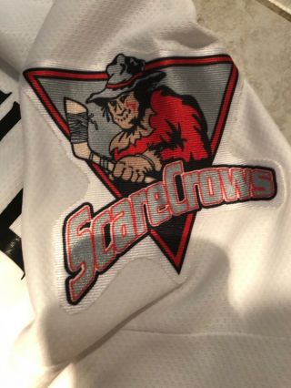 2002 - 03 Topeka Scarecrows Game Worn Hockey Jersey 5