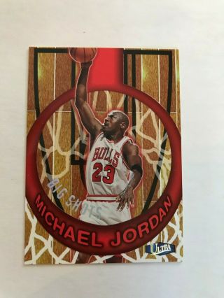 1997 - 98 Ultra Big Shots 1 Michael Jordan Chicago Bulls