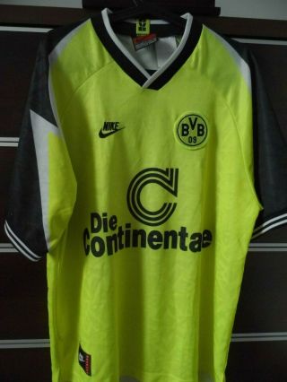 Jersey Retro Borussia Dortmund 1995/1996 Old Football Shirt Nike Vintage
